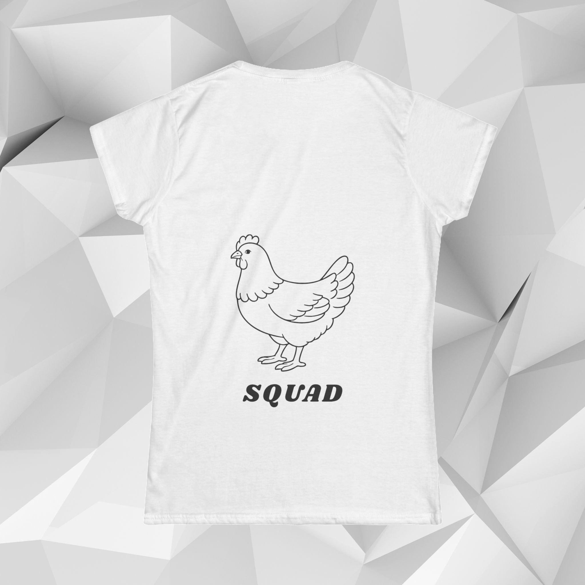 Hen Squad T-Shirt — Funny Scottish Hen Party Tee (back)