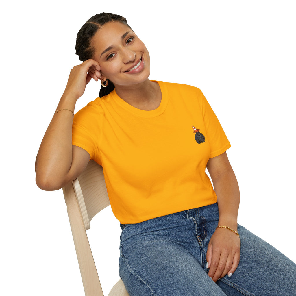 Copy of Boston Skyline Tee — Playful Traffic Cone Graphic (Boston & Scotland Fans)