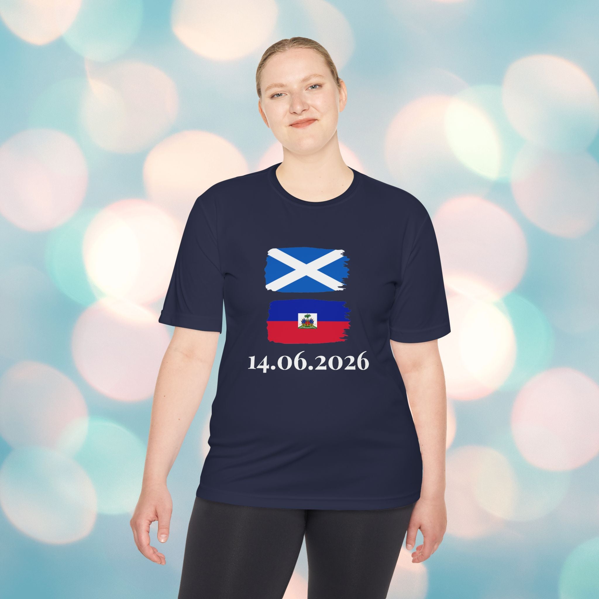 Scotland vs Haiti World Cup Tee — Match Date Comfy Soccer Shirt