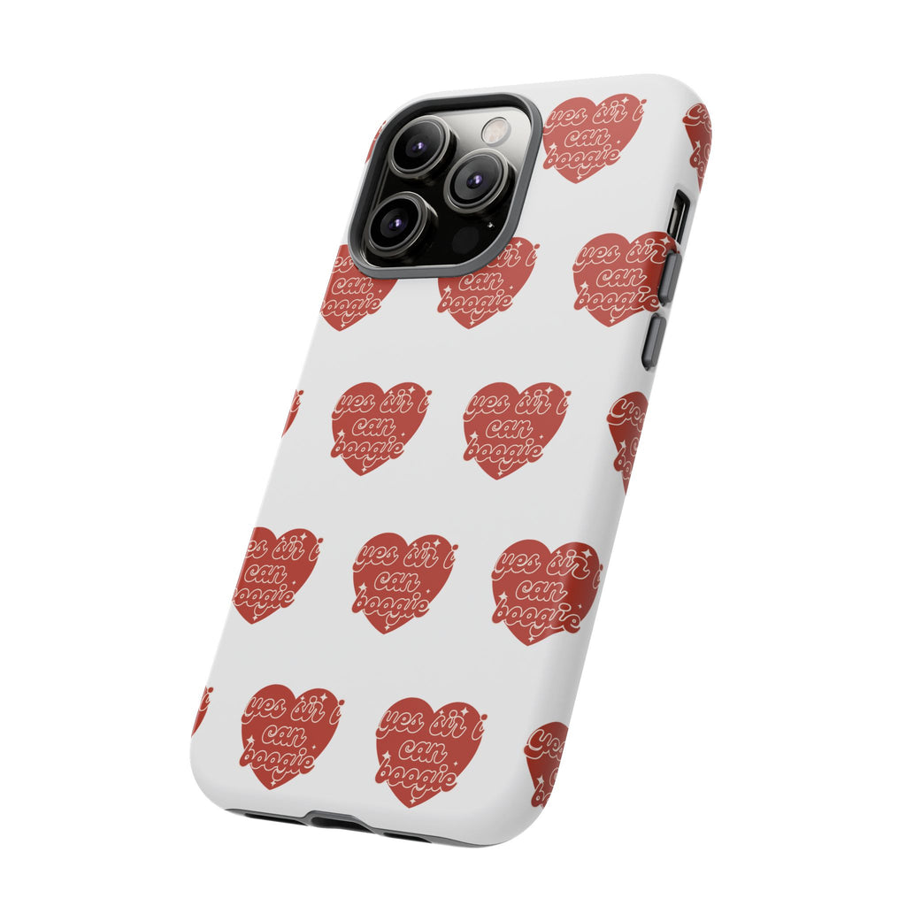 Yes Sir I Can Boogie heart pattern Phone Case | iPhone Samsung protective case