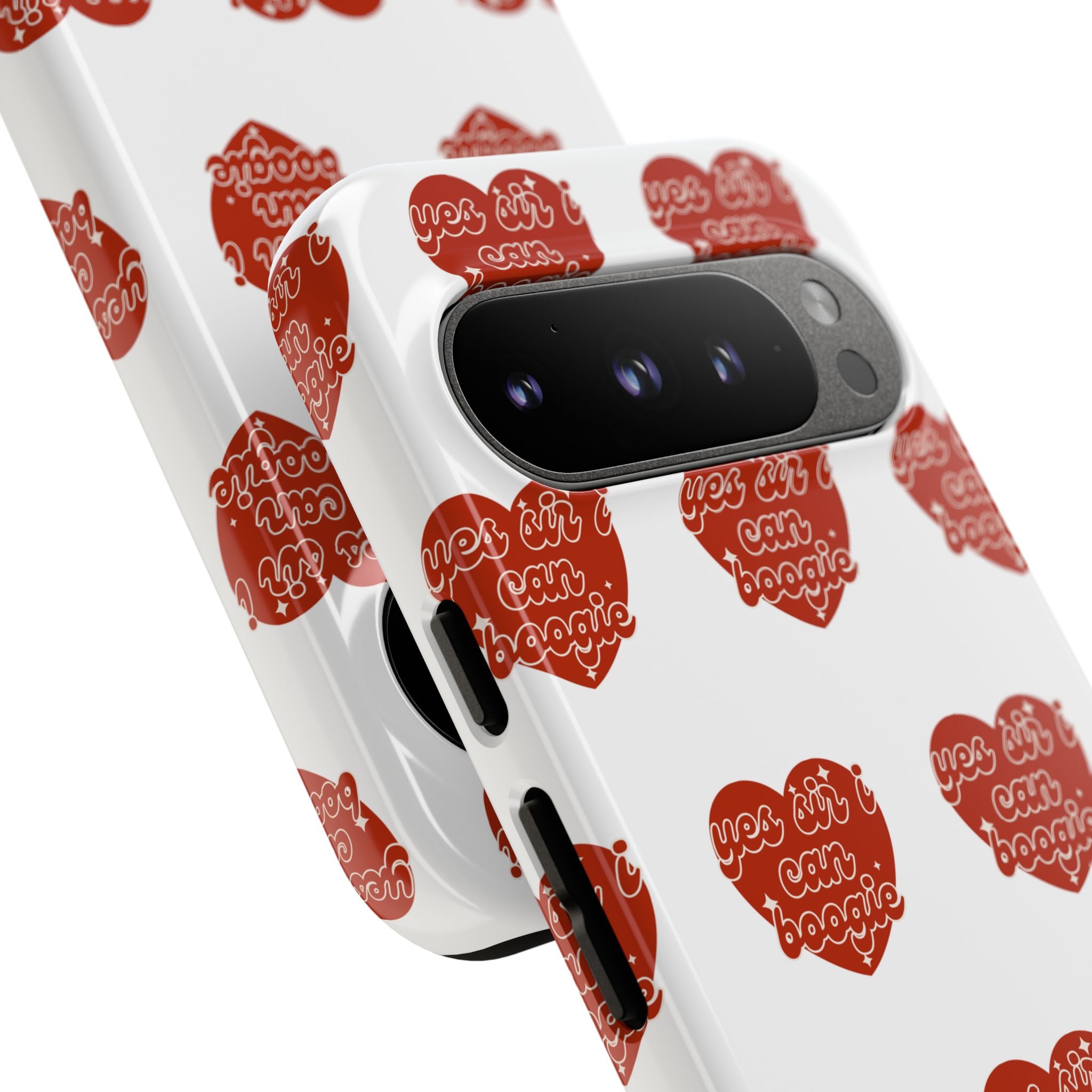 Yes Sir I Can Boogie heart pattern Phone Case | iPhone Samsung protective case