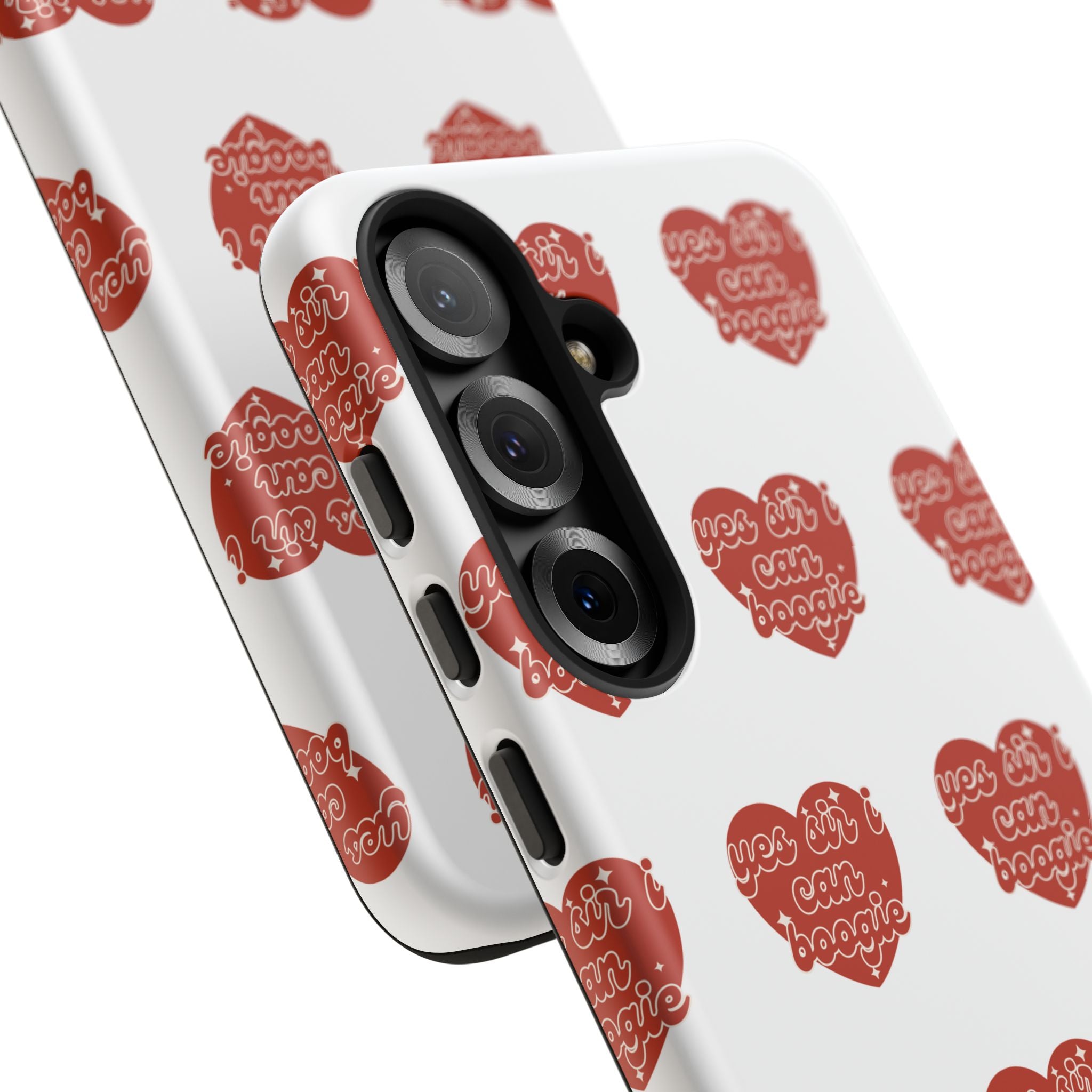 Yes Sir I Can Boogie heart pattern Phone Case | iPhone Samsung protective case