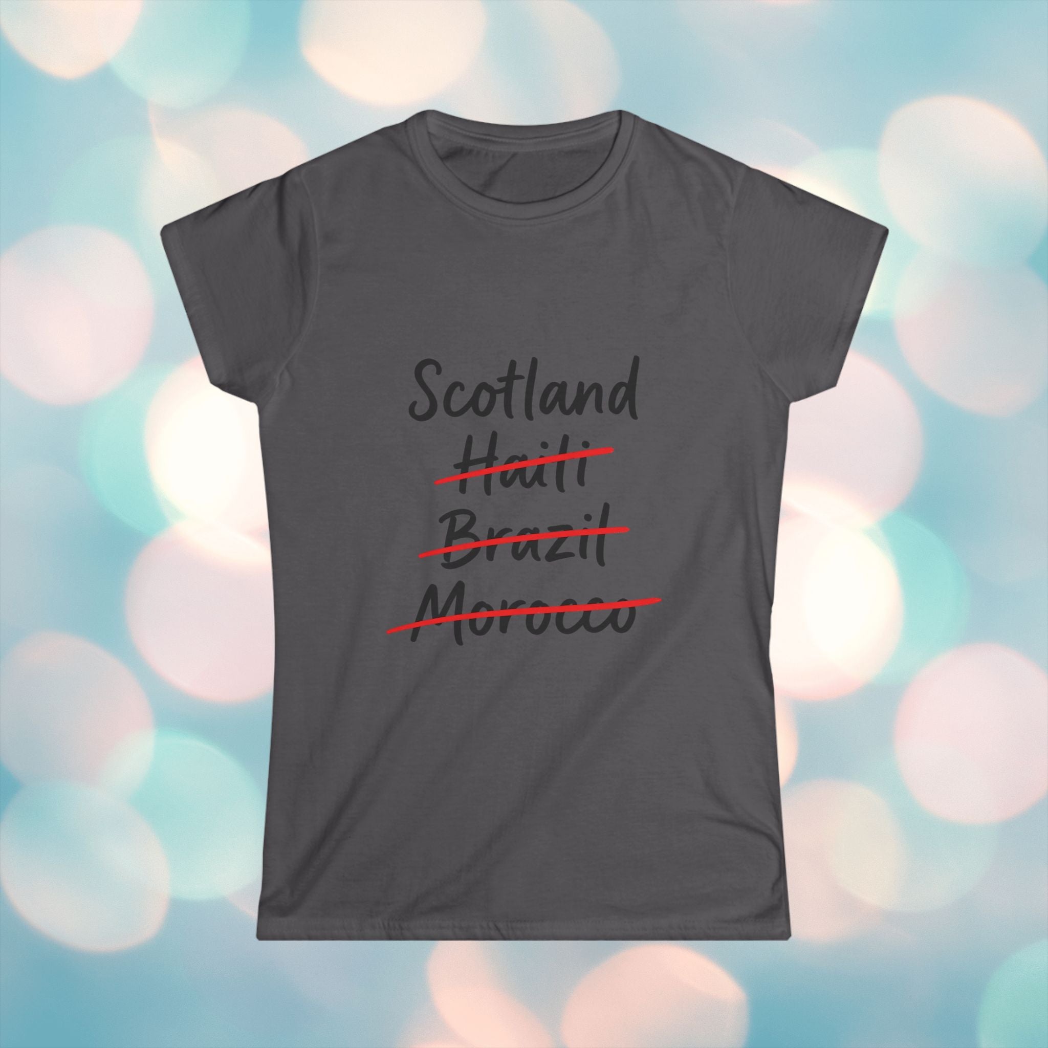 Scotland World Cup Group Winners Tee | Soccer Fan Shirt, Scotland Flag Design