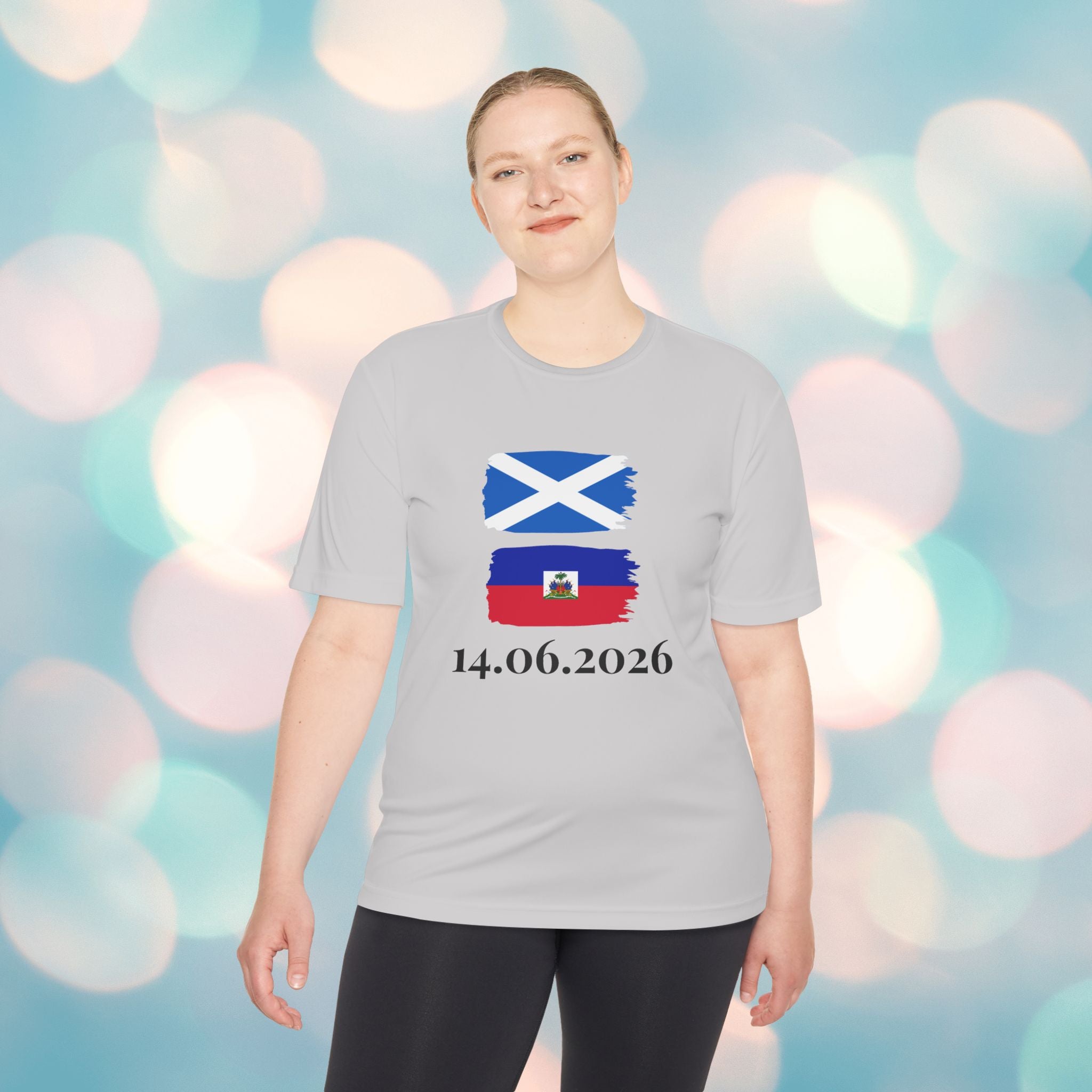 Scotland vs Haiti World Cup Tee — Match Date Comfy Soccer Shirt