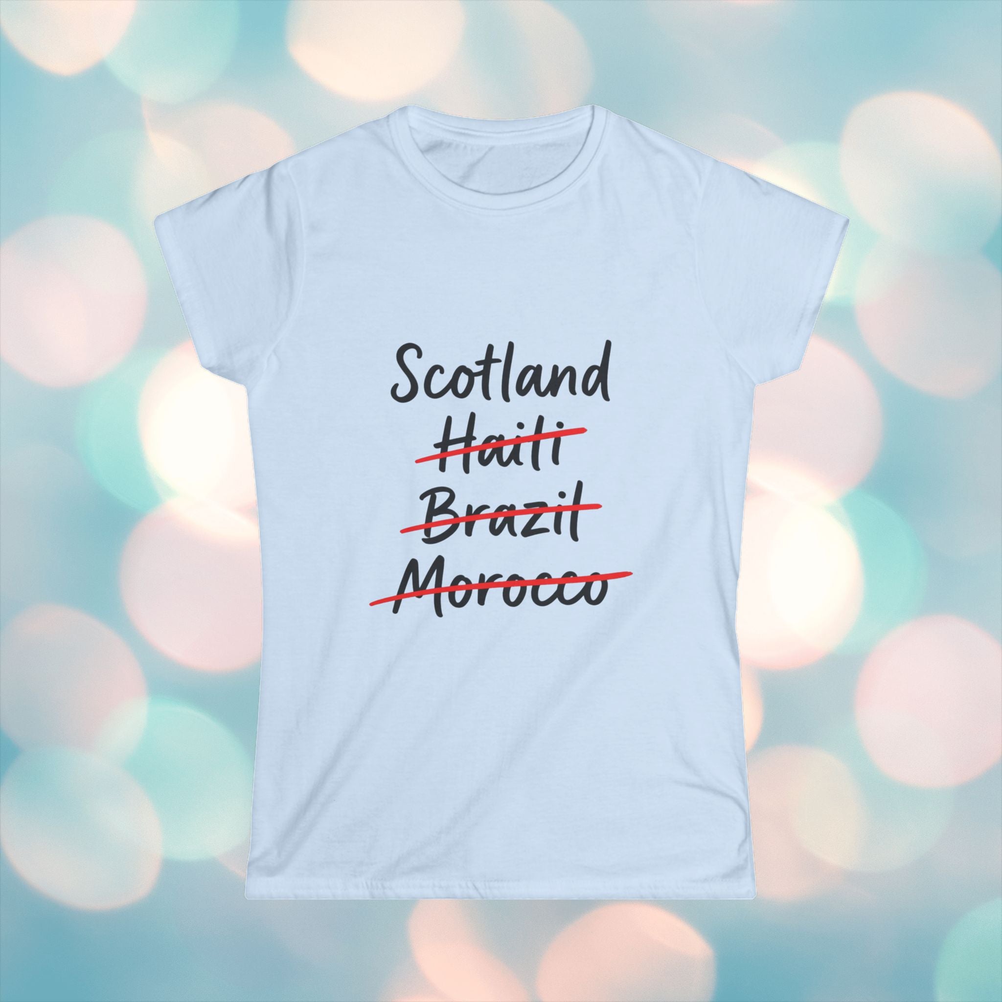Scotland World Cup Group Winners Tee | Soccer Fan Shirt, Scotland Flag Design