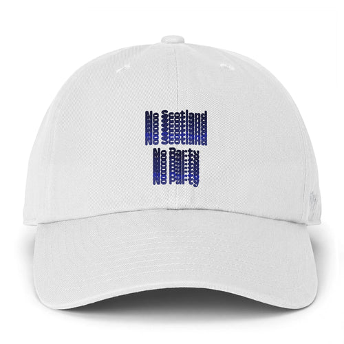No Scotland No Party Baseball Cap | Clean Up Cap