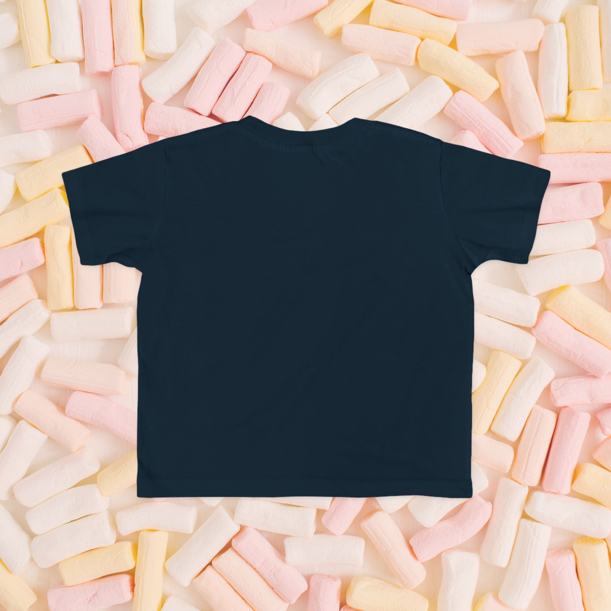 Kids T-Shirt — Funky Scottish Football Song in Red Heart
