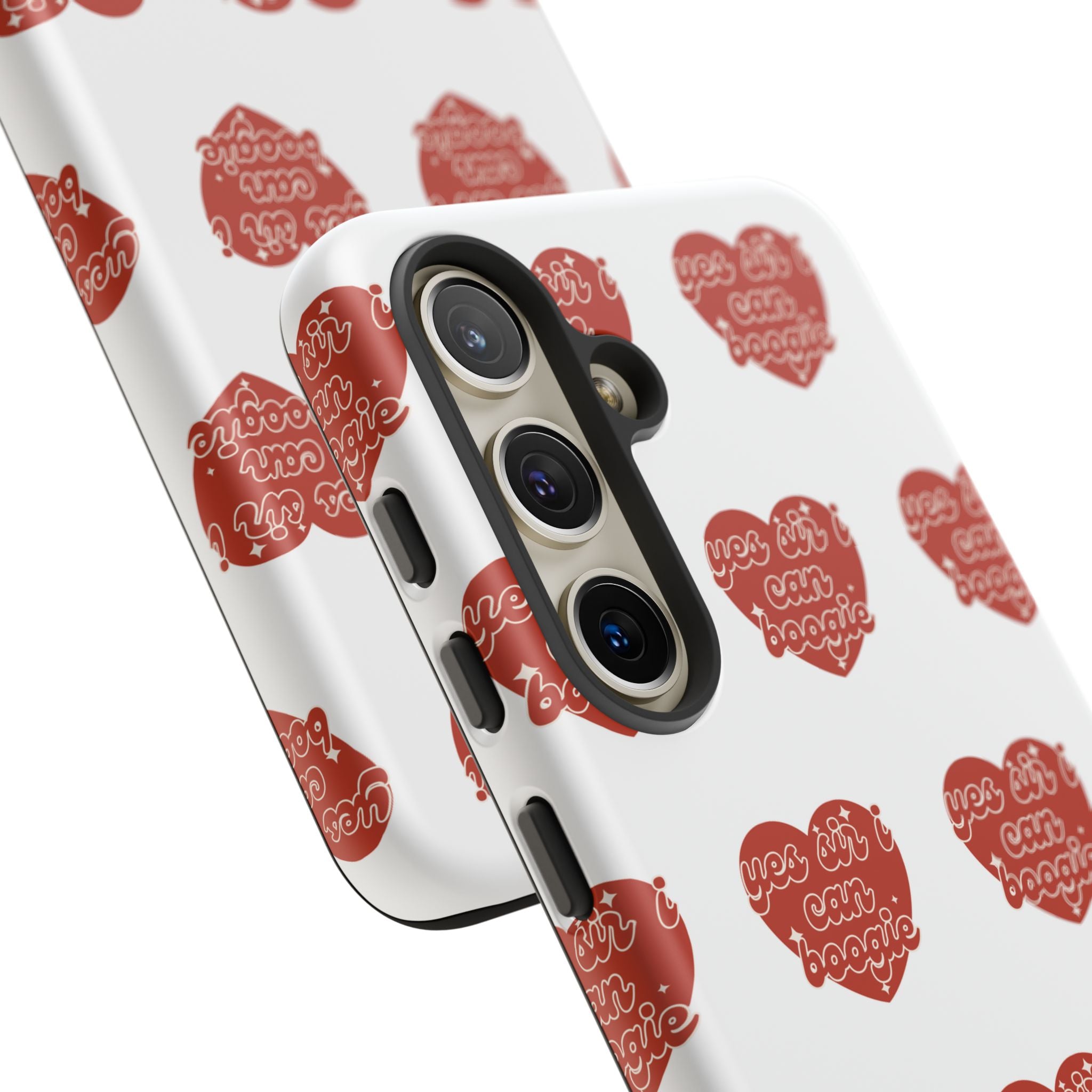 Yes Sir I Can Boogie heart pattern Phone Case | iPhone Samsung protective case
