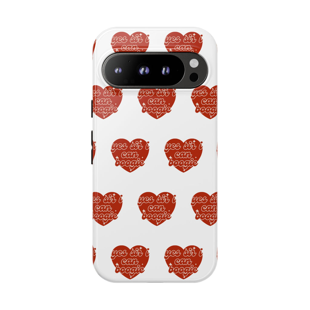 Yes Sir I Can Boogie heart pattern Phone Case | iPhone Samsung protective case
