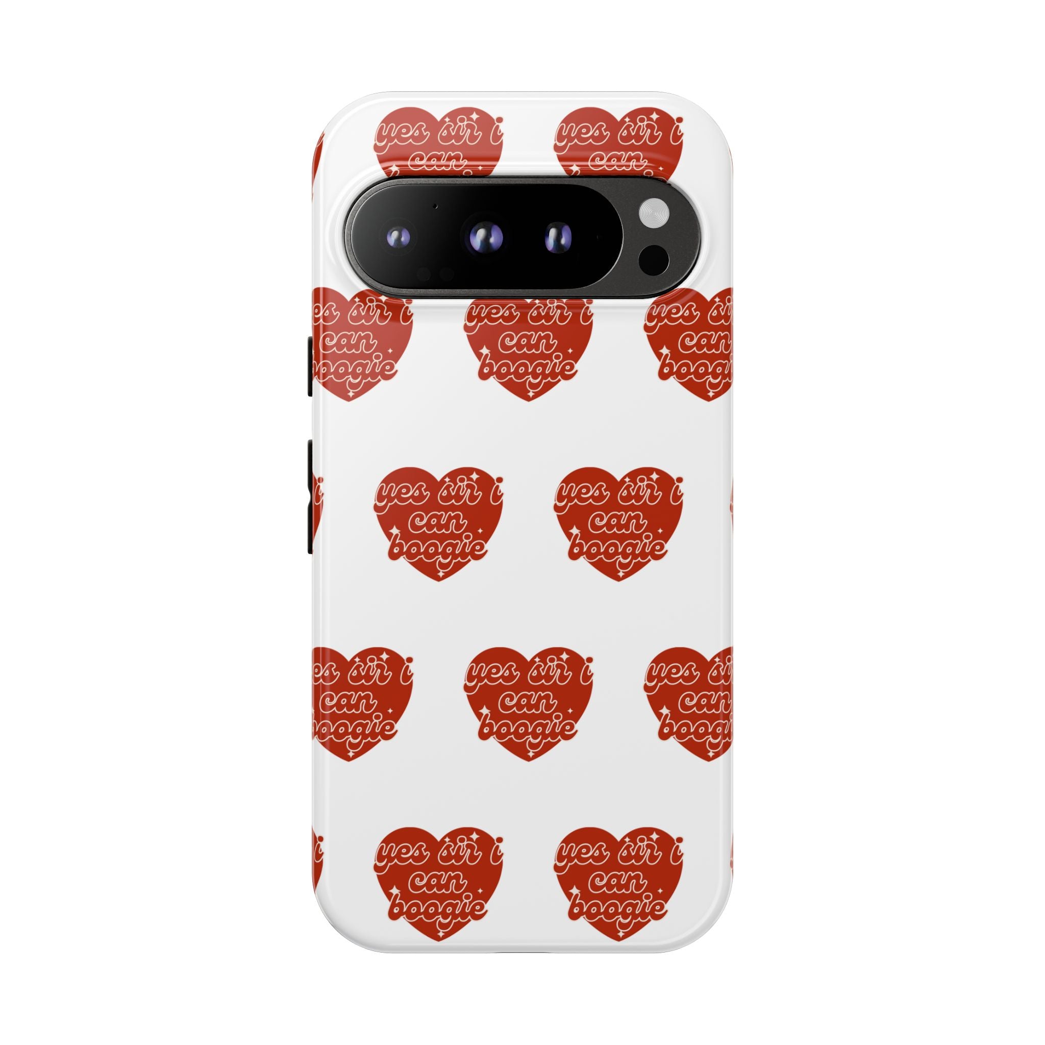 Yes Sir I Can Boogie heart pattern Phone Case | iPhone Samsung protective case
