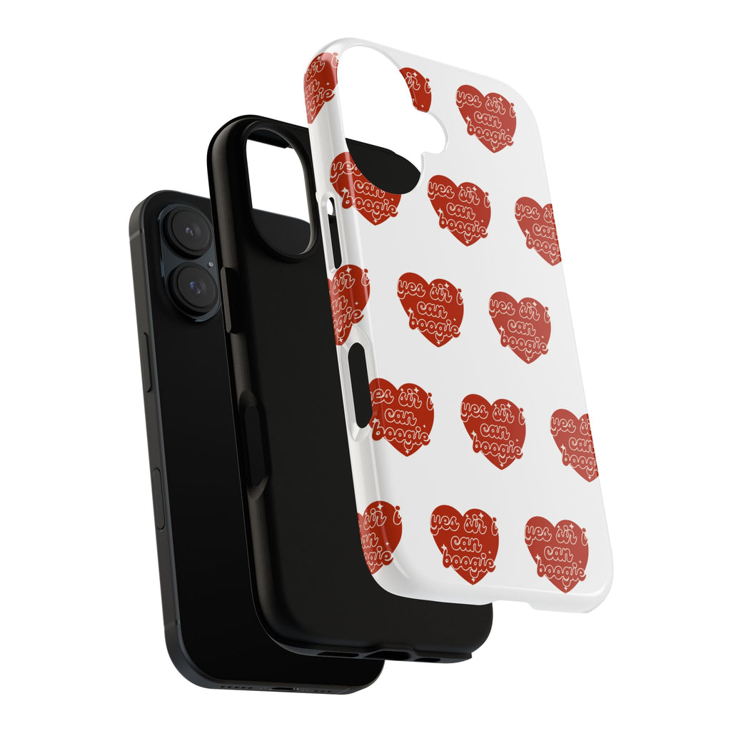 Yes Sir I Can Boogie heart pattern Phone Case | iPhone Samsung protective case
