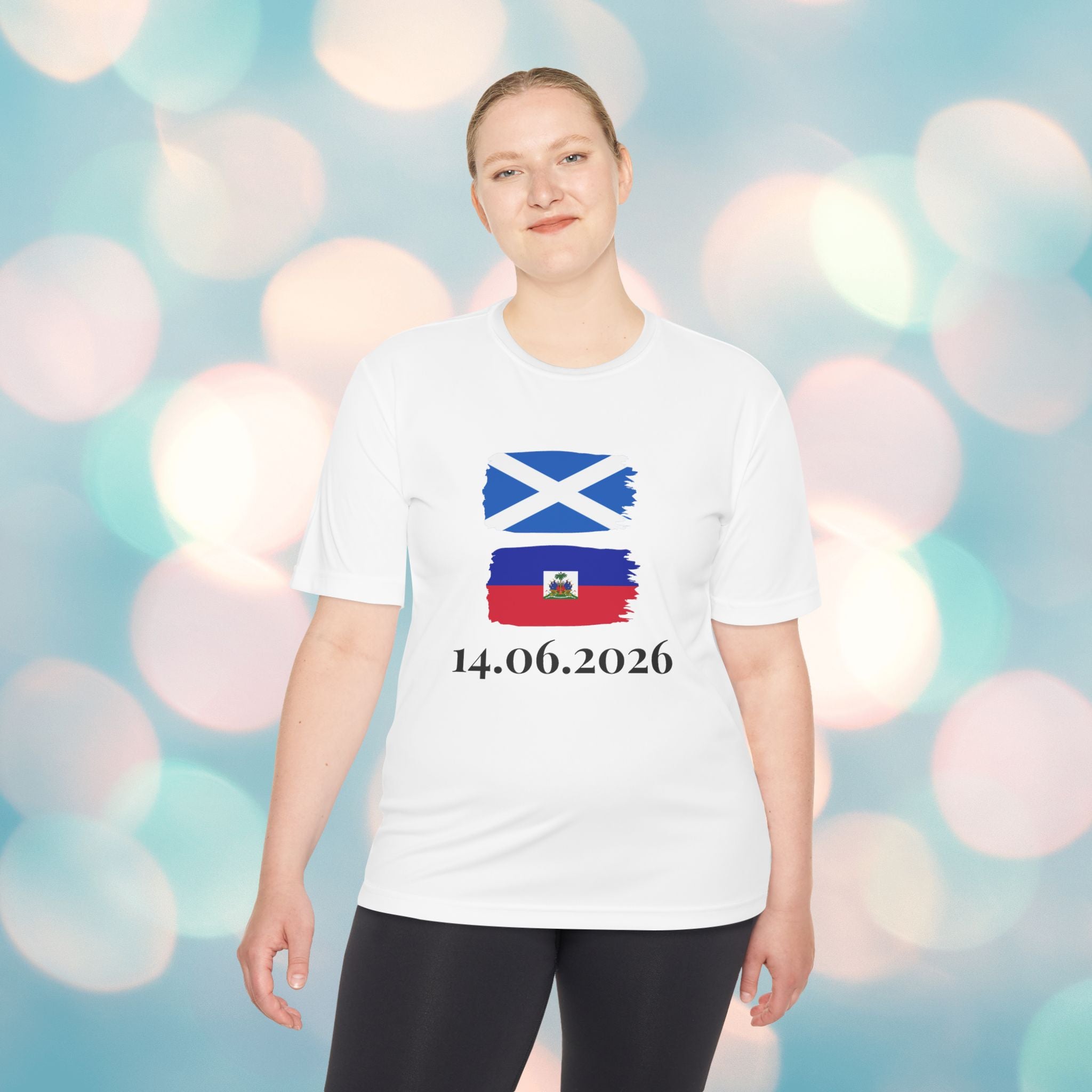 Scotland vs Haiti World Cup Tee — Match Date Comfy Soccer Shirt