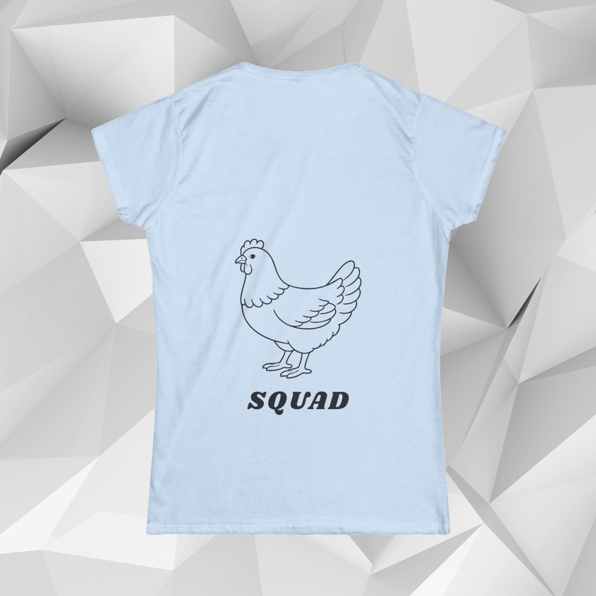 Hen Squad T-Shirt — Funny Scottish Hen Party Tee (back)
