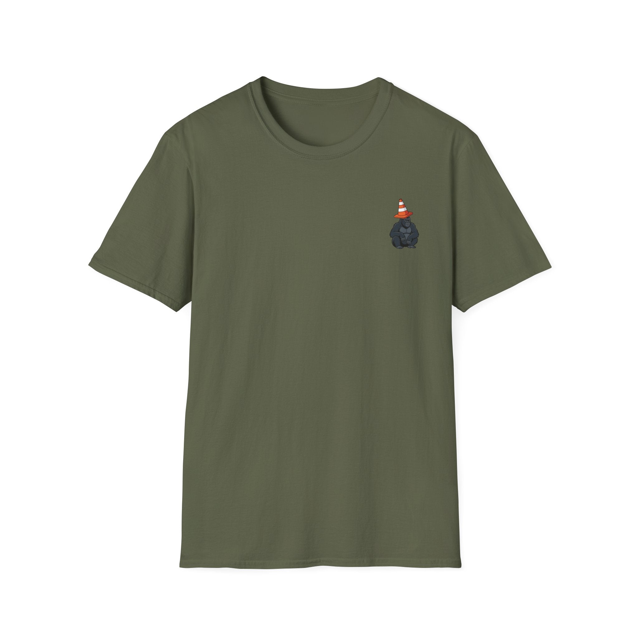 Copy of Boston Skyline Tee — Playful Traffic Cone Graphic (Boston & Scotland Fans)