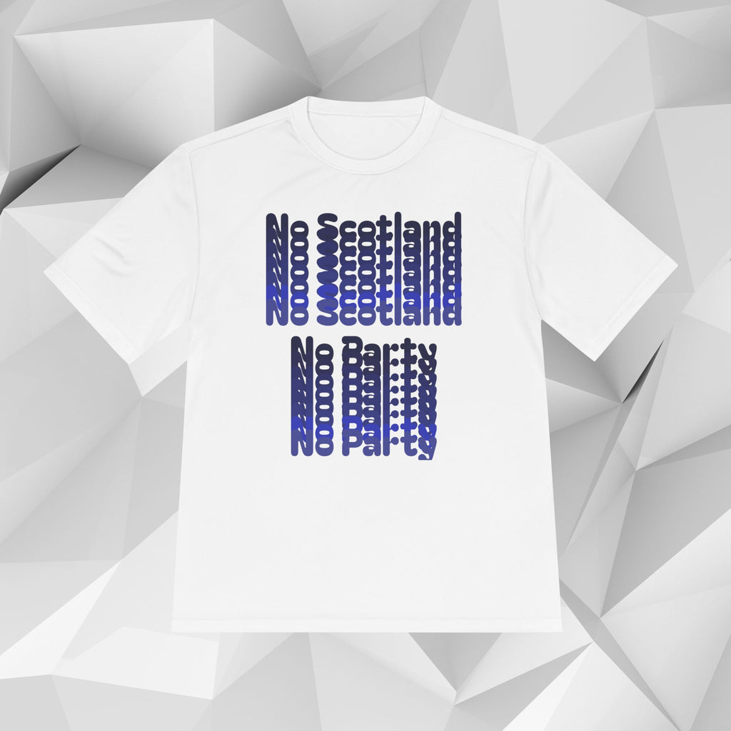 No Scotland No Party T-Shirt — Scottish Pride Graphic Tee