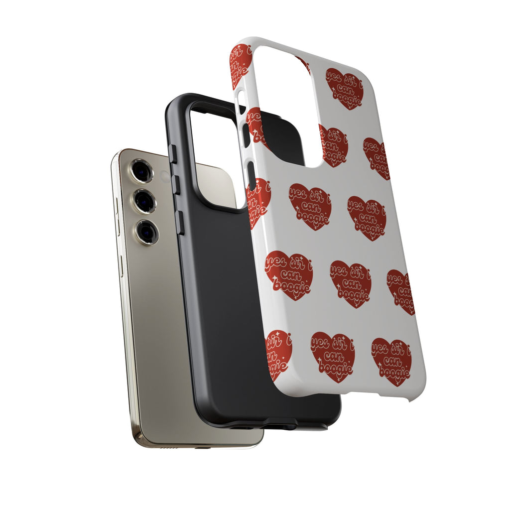 Yes Sir I Can Boogie heart pattern Phone Case | iPhone Samsung protective case