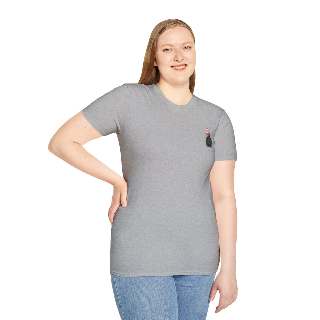 Copy of Boston Skyline Tee — Playful Traffic Cone Graphic (Boston & Scotland Fans)