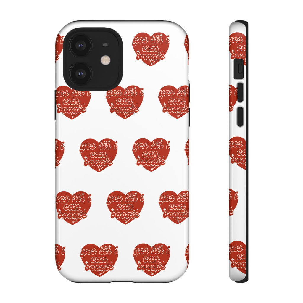 Yes Sir I Can Boogie heart pattern Phone Case | iPhone Samsung protective case
