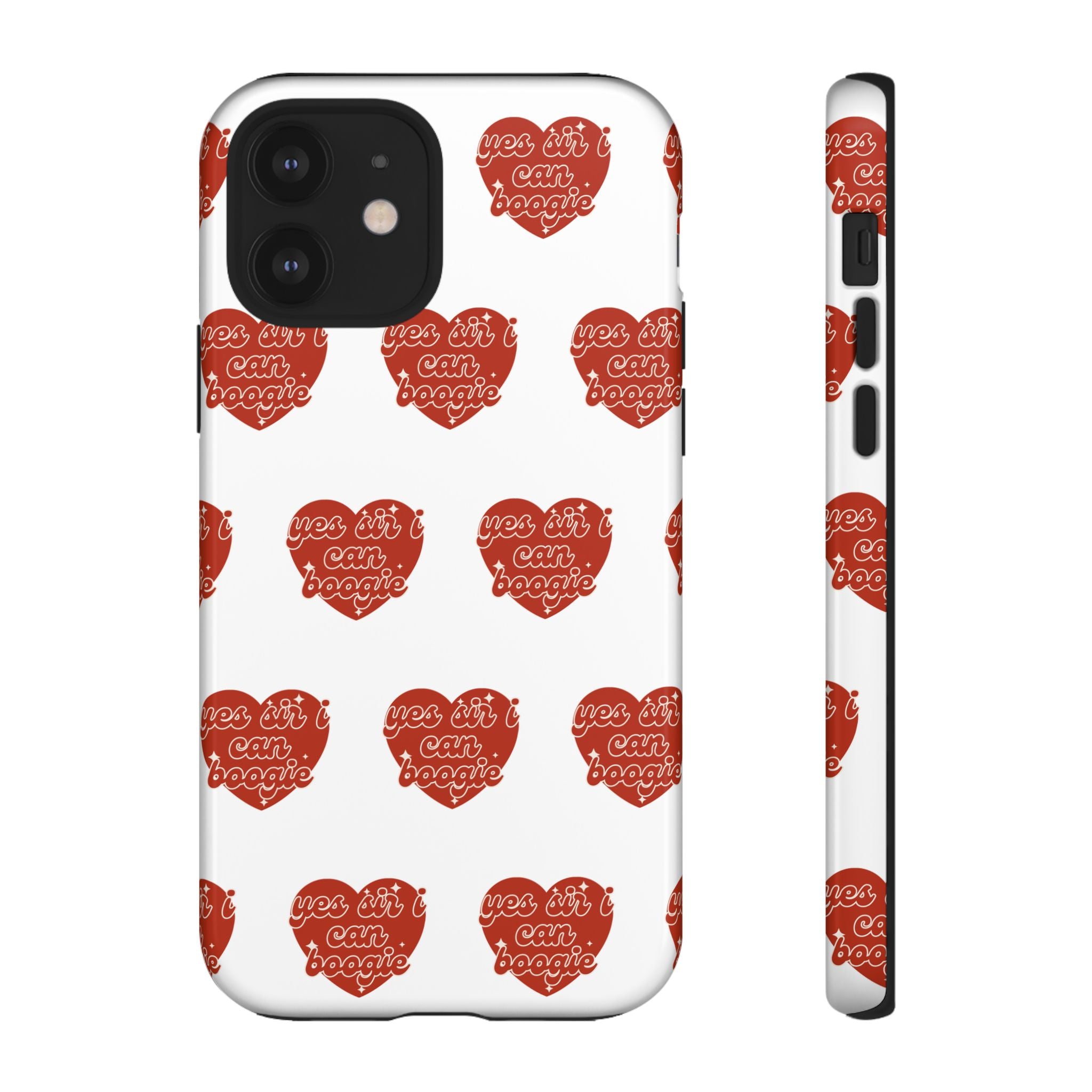Yes Sir I Can Boogie heart pattern Phone Case | iPhone Samsung protective case