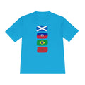 Scotland World Cup Group Flags Tee — Four Nations Soccer T‑Shirt