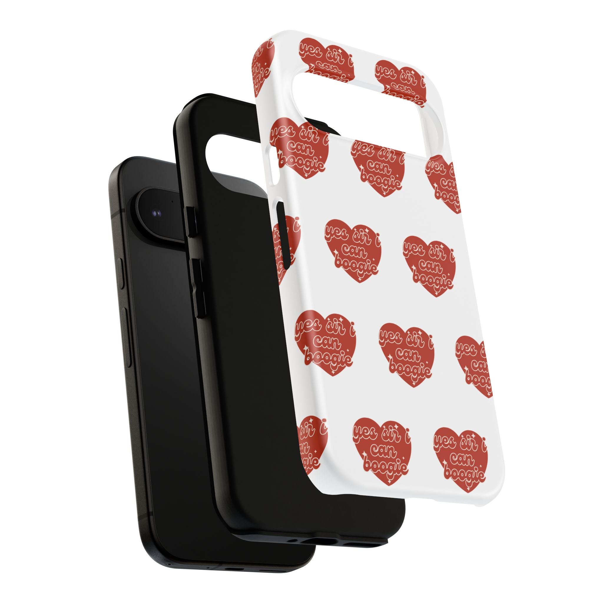 Yes Sir I Can Boogie heart pattern Phone Case | iPhone Samsung protective case