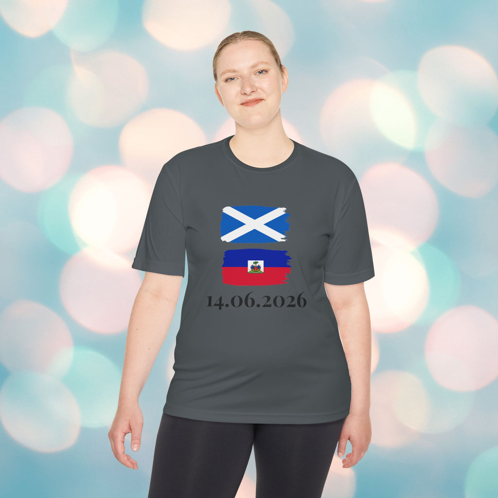Scotland vs Haiti World Cup Tee — Match Date Comfy Soccer Shirt