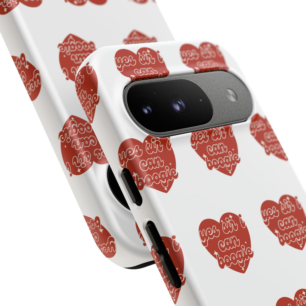 Yes Sir I Can Boogie heart pattern Phone Case | iPhone Samsung protective case
