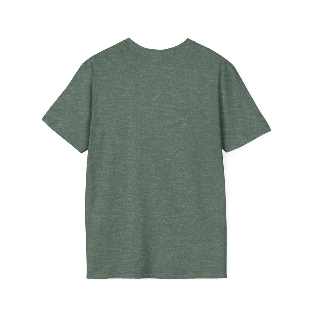 Boston Skyline Tee — Playful Traffic Cone Graphic (Boston & Scotland Fans)