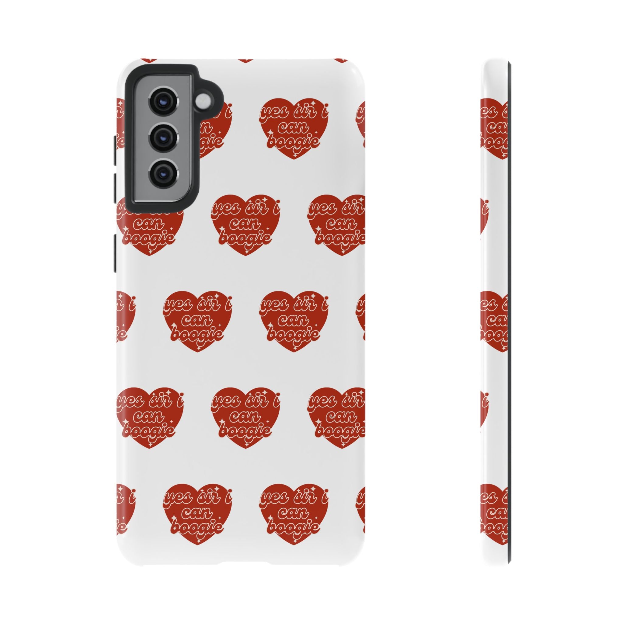 Yes Sir I Can Boogie heart pattern Phone Case | iPhone Samsung protective case