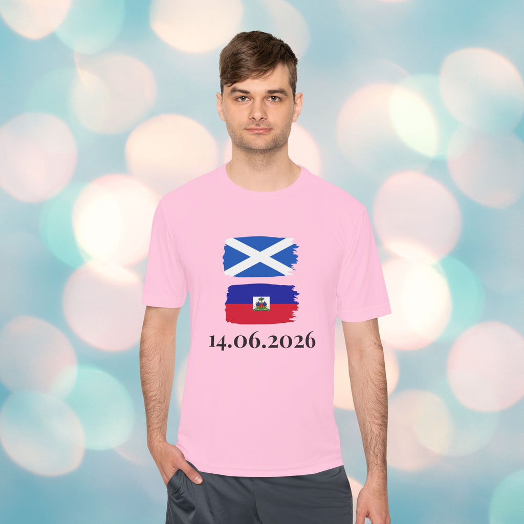 Scotland vs Haiti World Cup Tee — Match Date Comfy Soccer Shirt