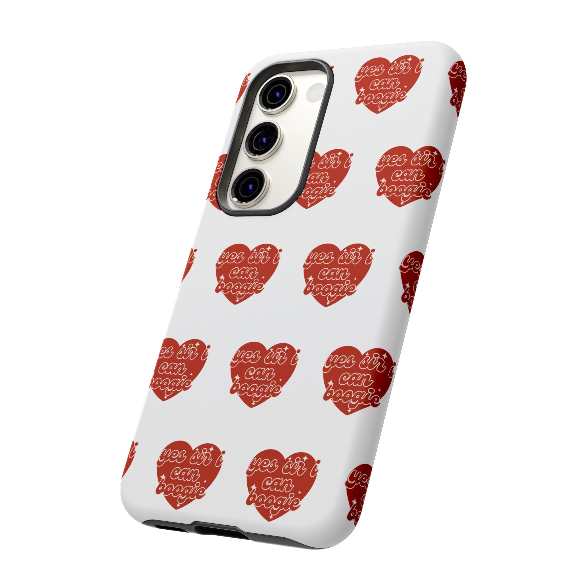 Yes Sir I Can Boogie heart pattern Phone Case | iPhone Samsung protective case