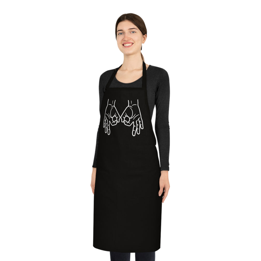 Scottish Football Celebration Cotton Apron — Fun Soccer Kitchen Apron