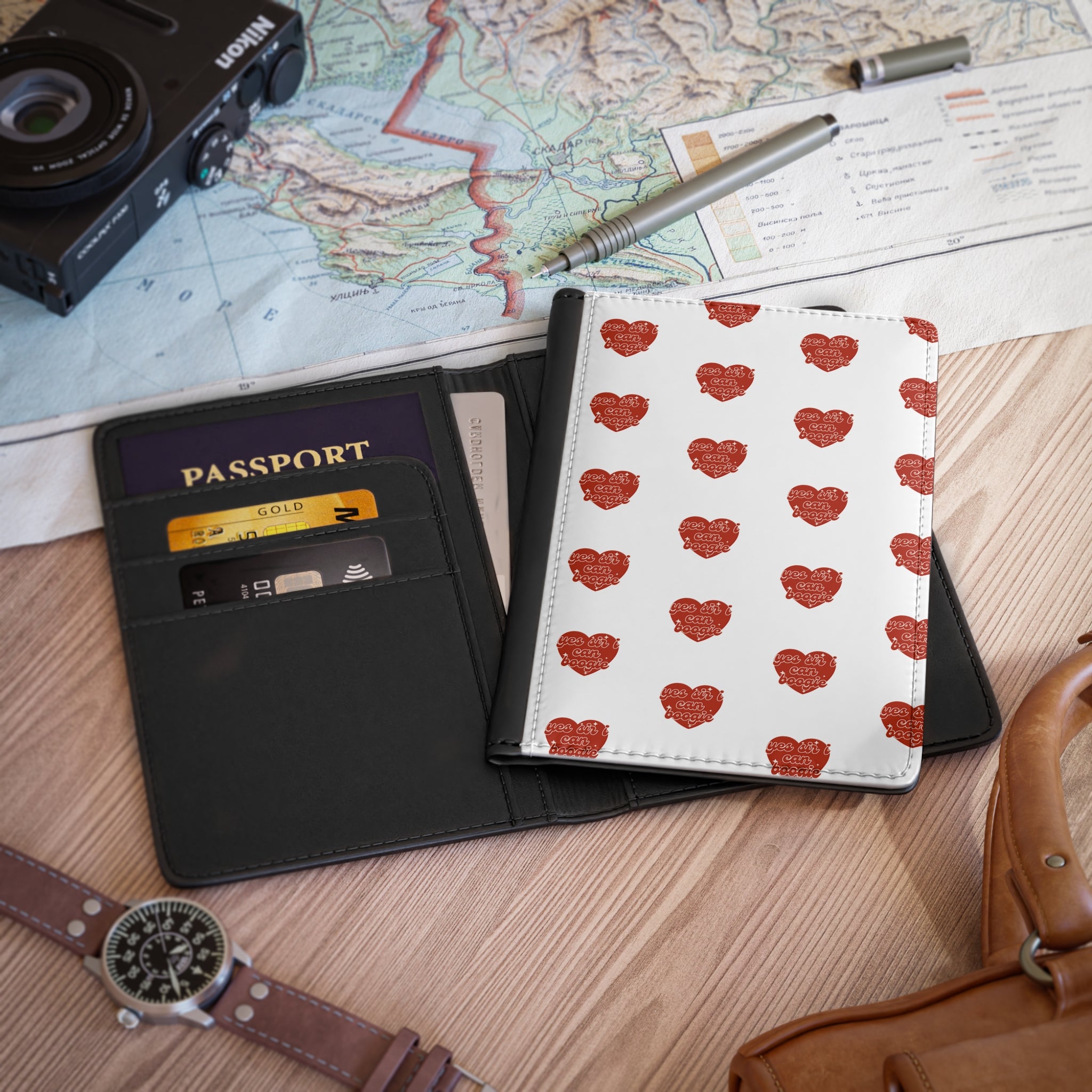 Scotland Football Song Passport Cover — World Cup Travel Accessory
