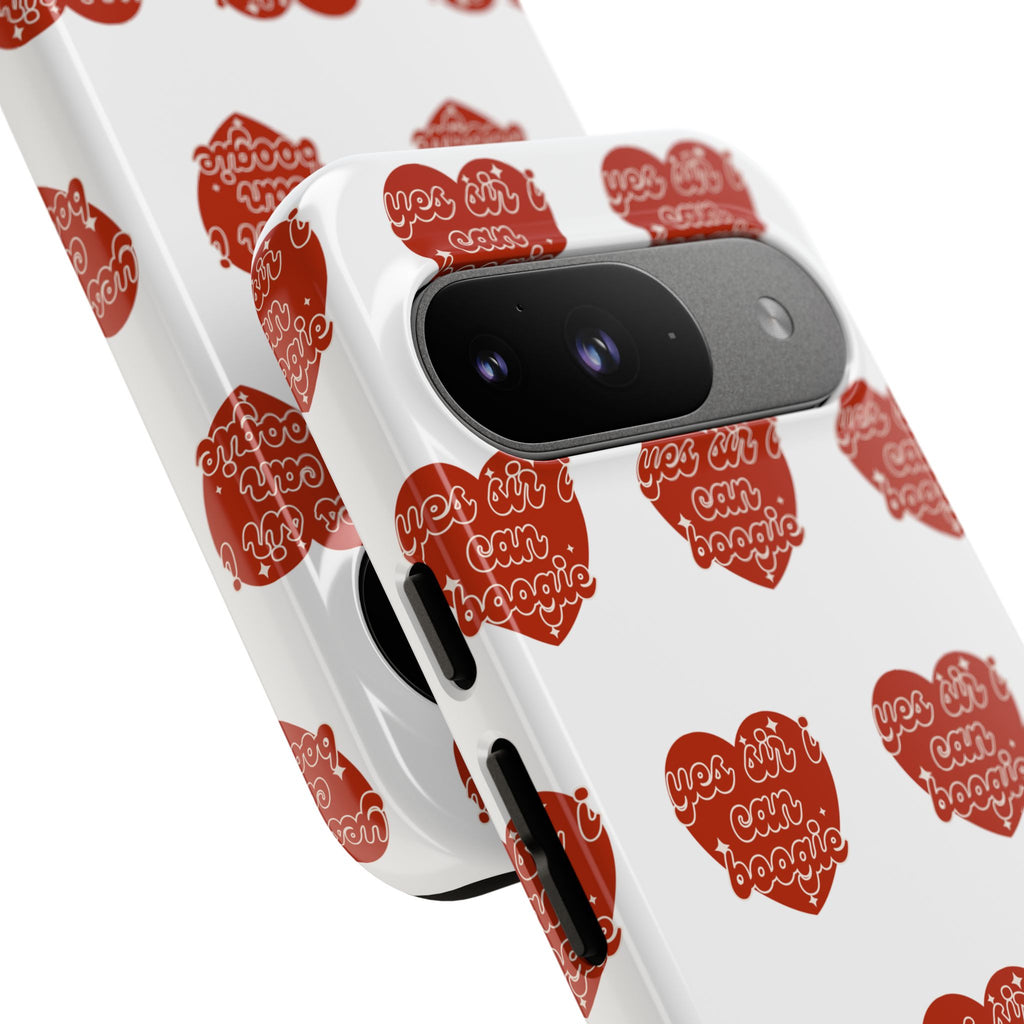 Yes Sir I Can Boogie heart pattern Phone Case | iPhone Samsung protective case