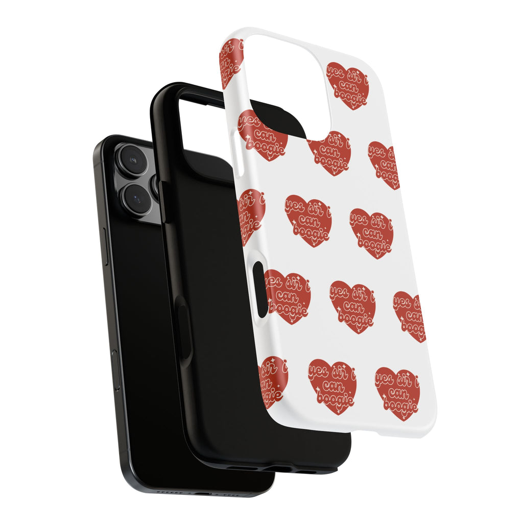 Yes Sir I Can Boogie heart pattern Phone Case | iPhone Samsung protective case