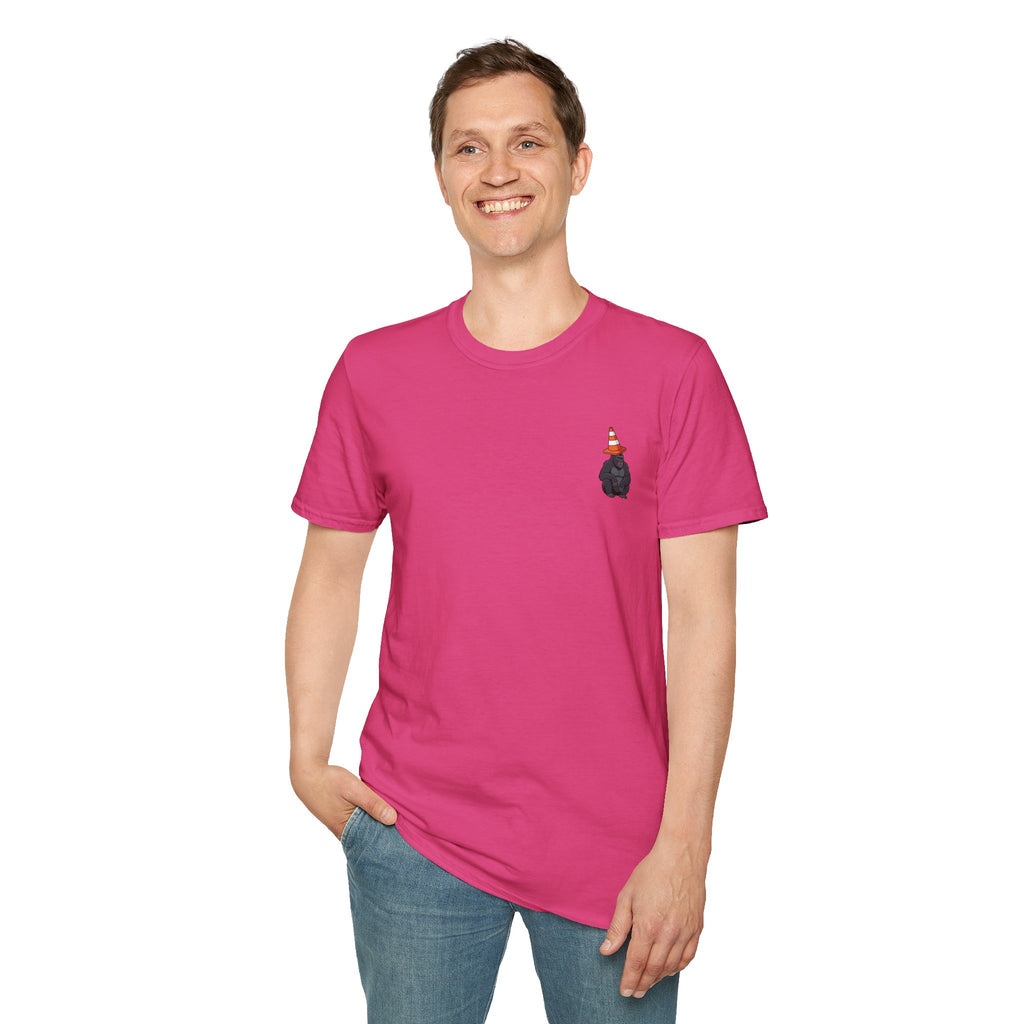 Copy of Boston Skyline Tee — Playful Traffic Cone Graphic (Boston & Scotland Fans)