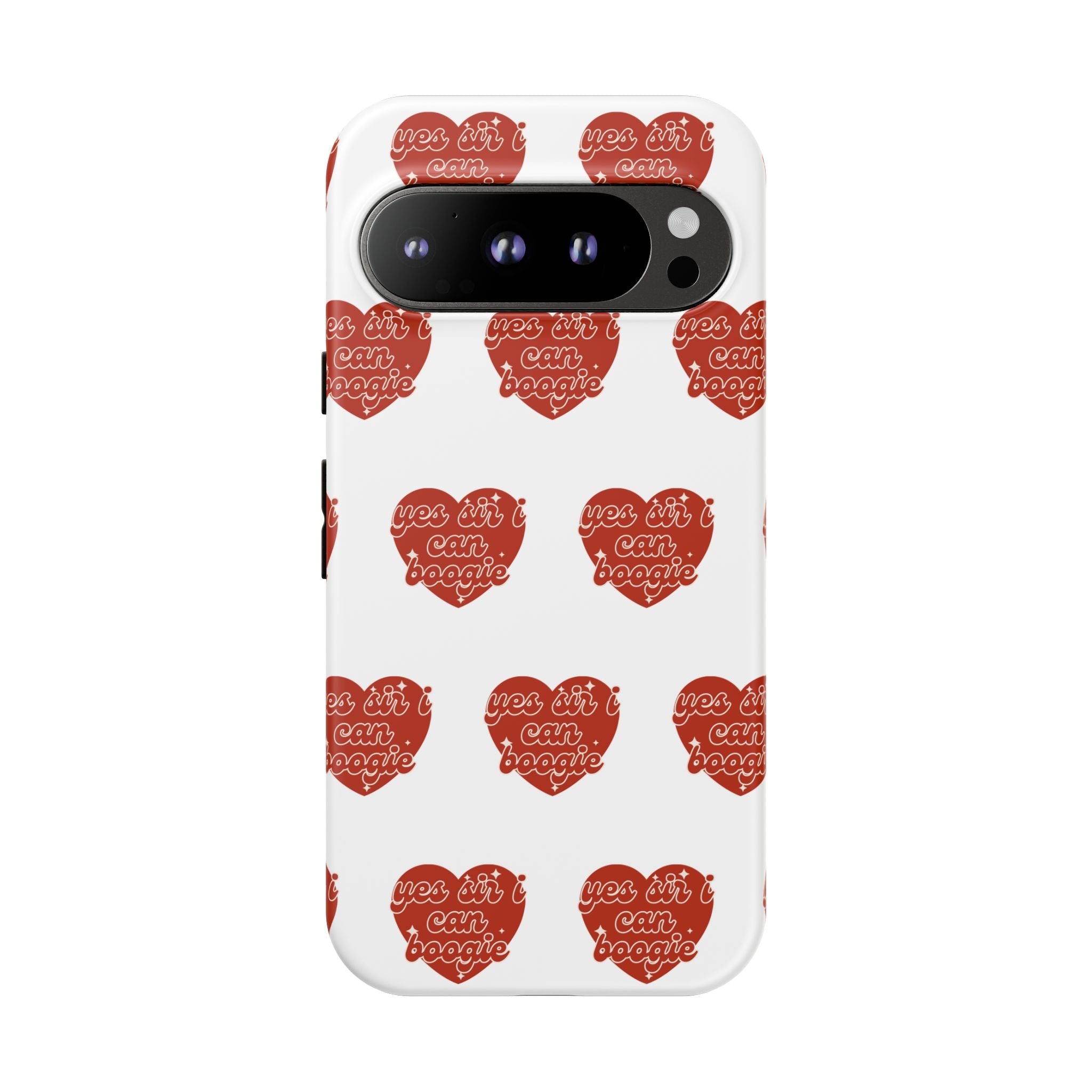 Yes Sir I Can Boogie heart pattern Phone Case | iPhone Samsung protective case