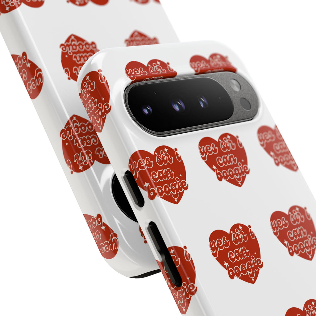 Yes Sir I Can Boogie heart pattern Phone Case | iPhone Samsung protective case