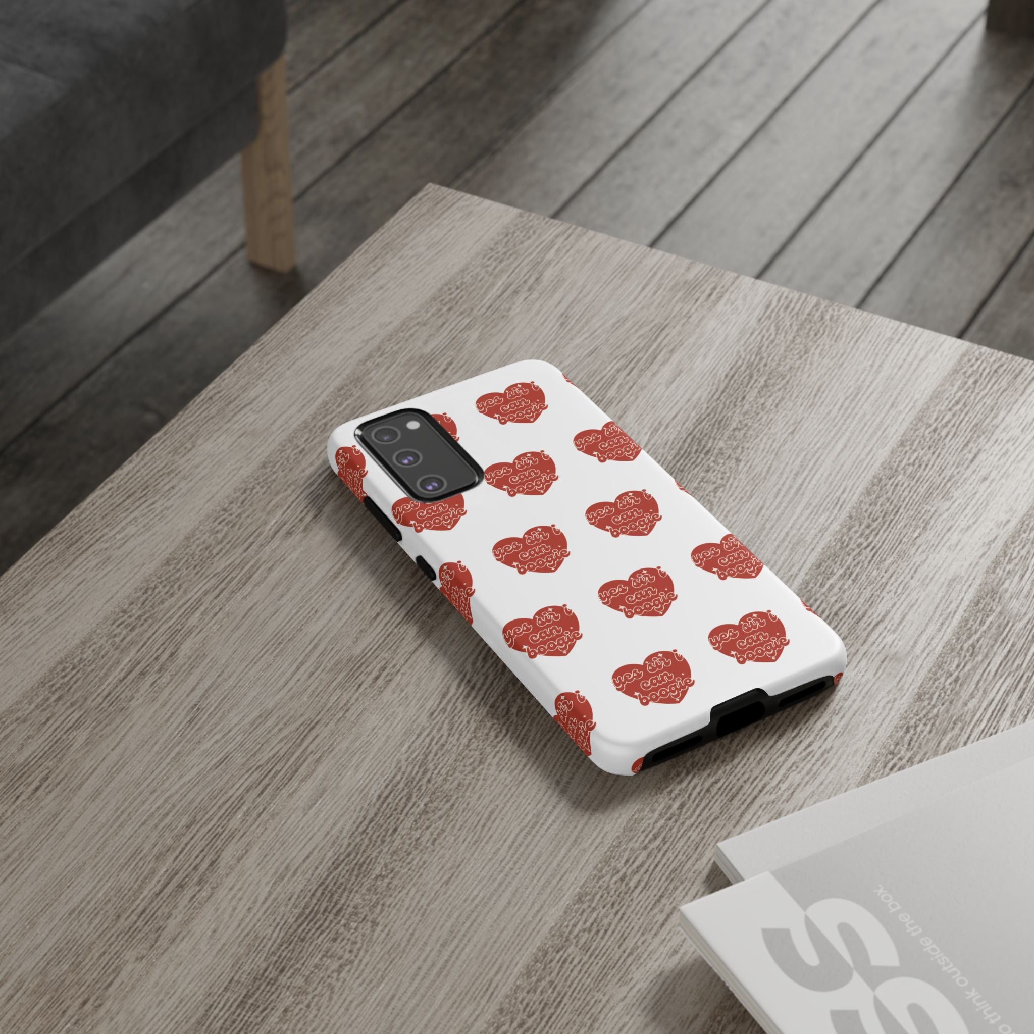 Yes Sir I Can Boogie heart pattern Phone Case | iPhone Samsung protective case