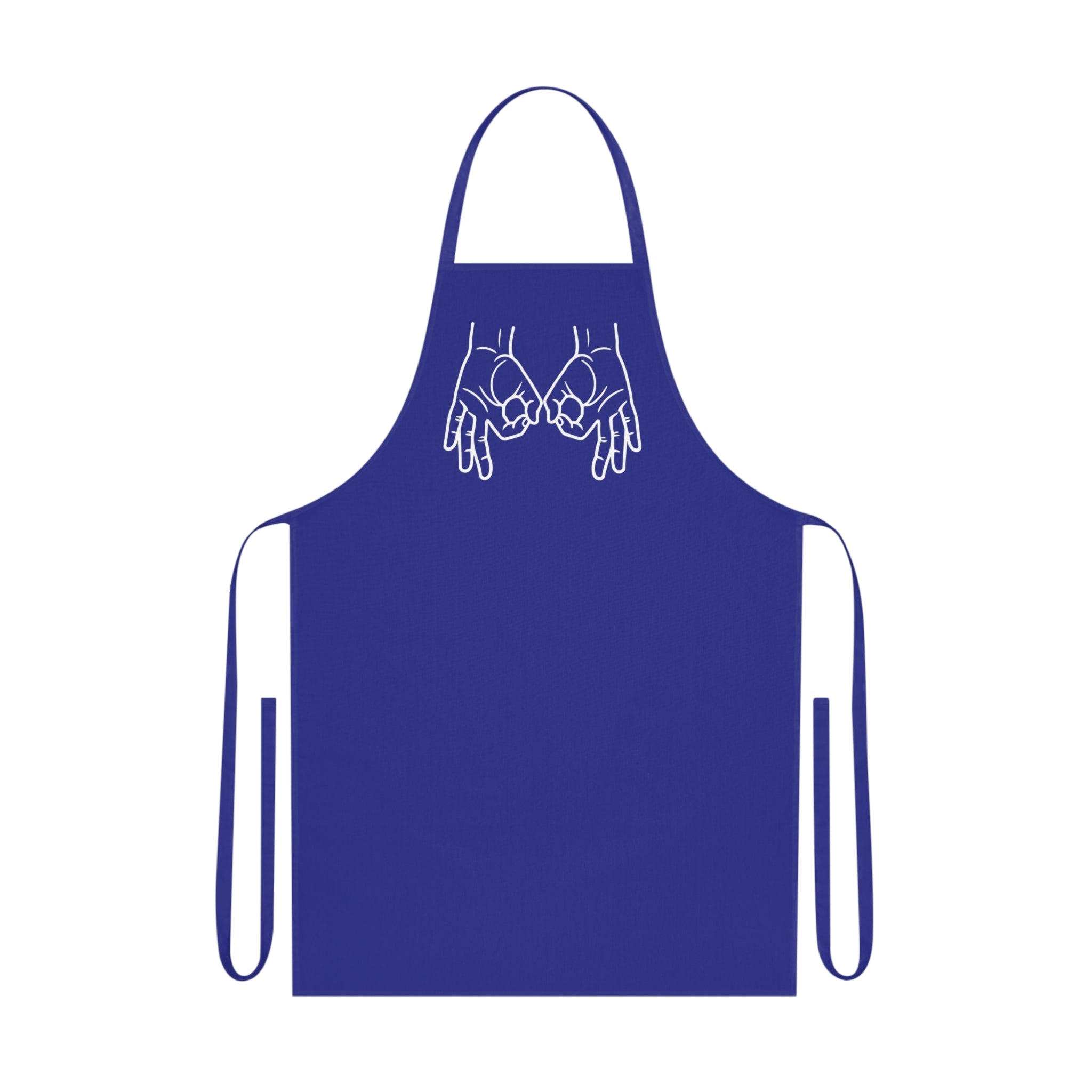 Scottish Football Celebration Cotton Apron — Fun Soccer Kitchen Apron