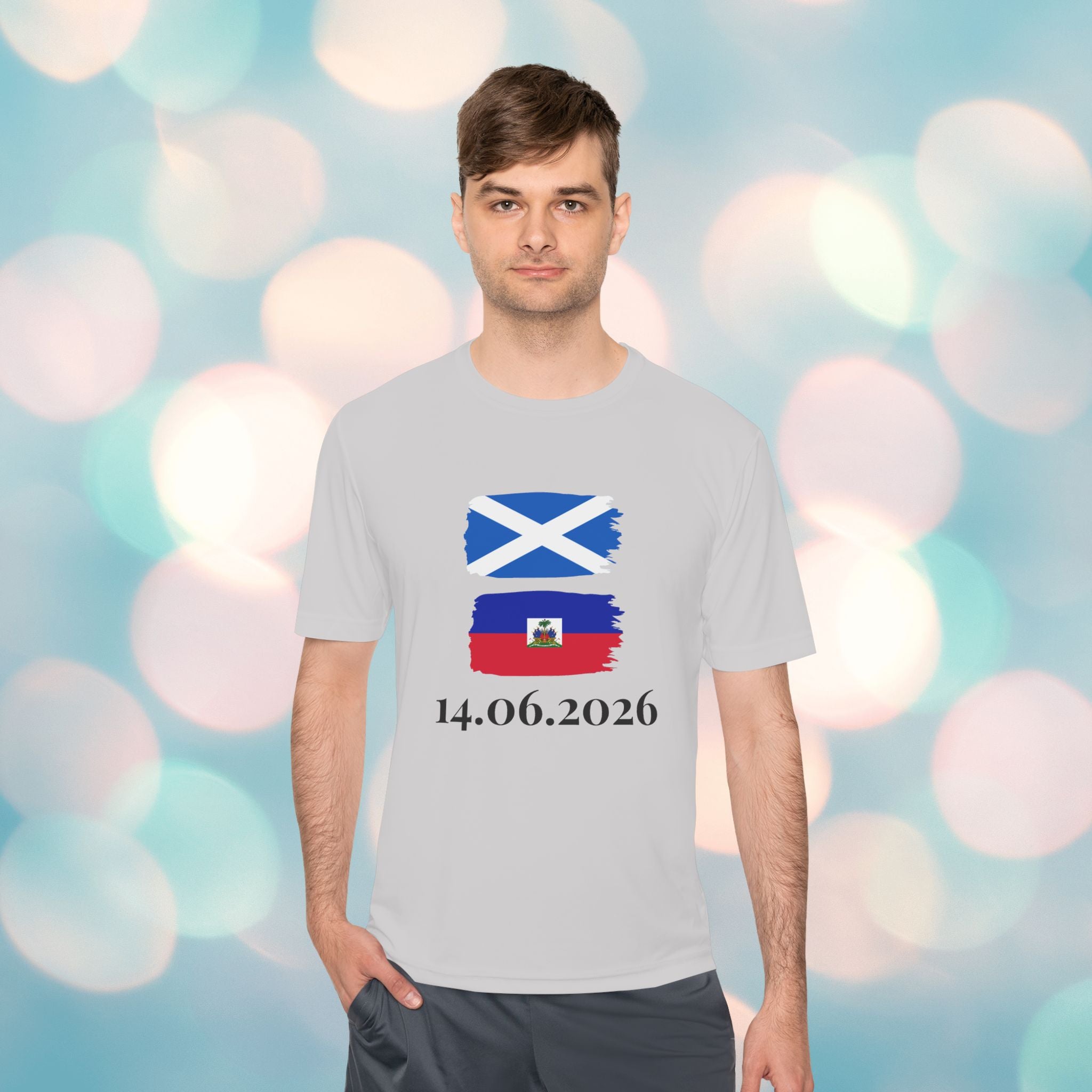 Scotland vs Haiti World Cup Tee — Match Date Comfy Soccer Shirt