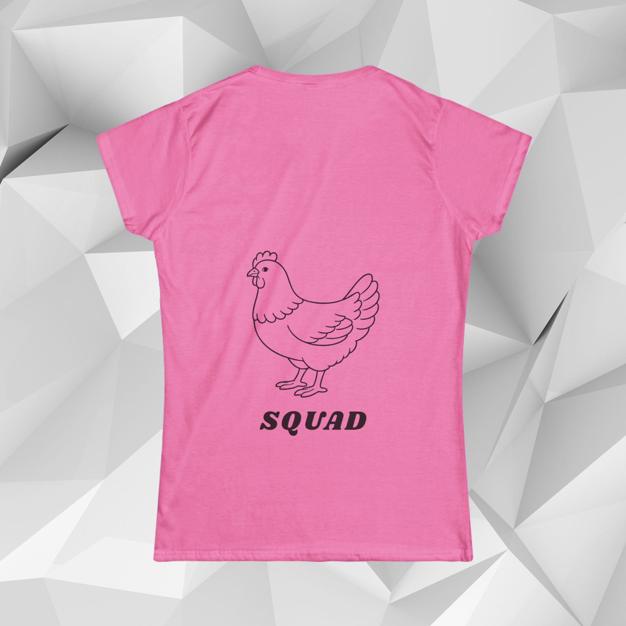 Hen Squad T-Shirt — Funny Scottish Hen Party Tee (back)