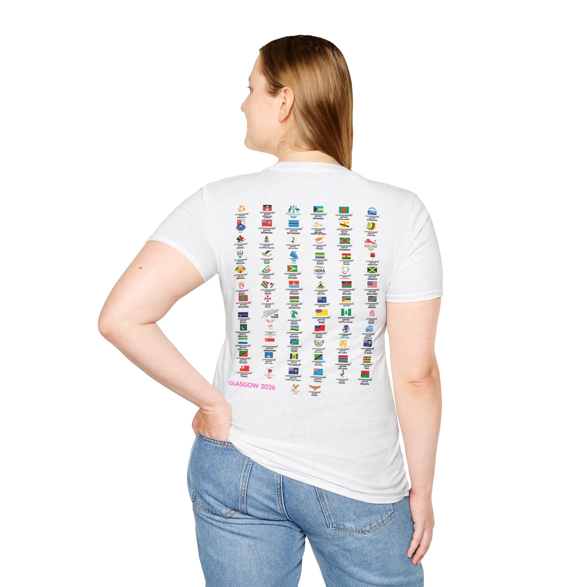 Pin Me! Glasgow 2026 T-Shirt — Collector’s Pin Flag Tee