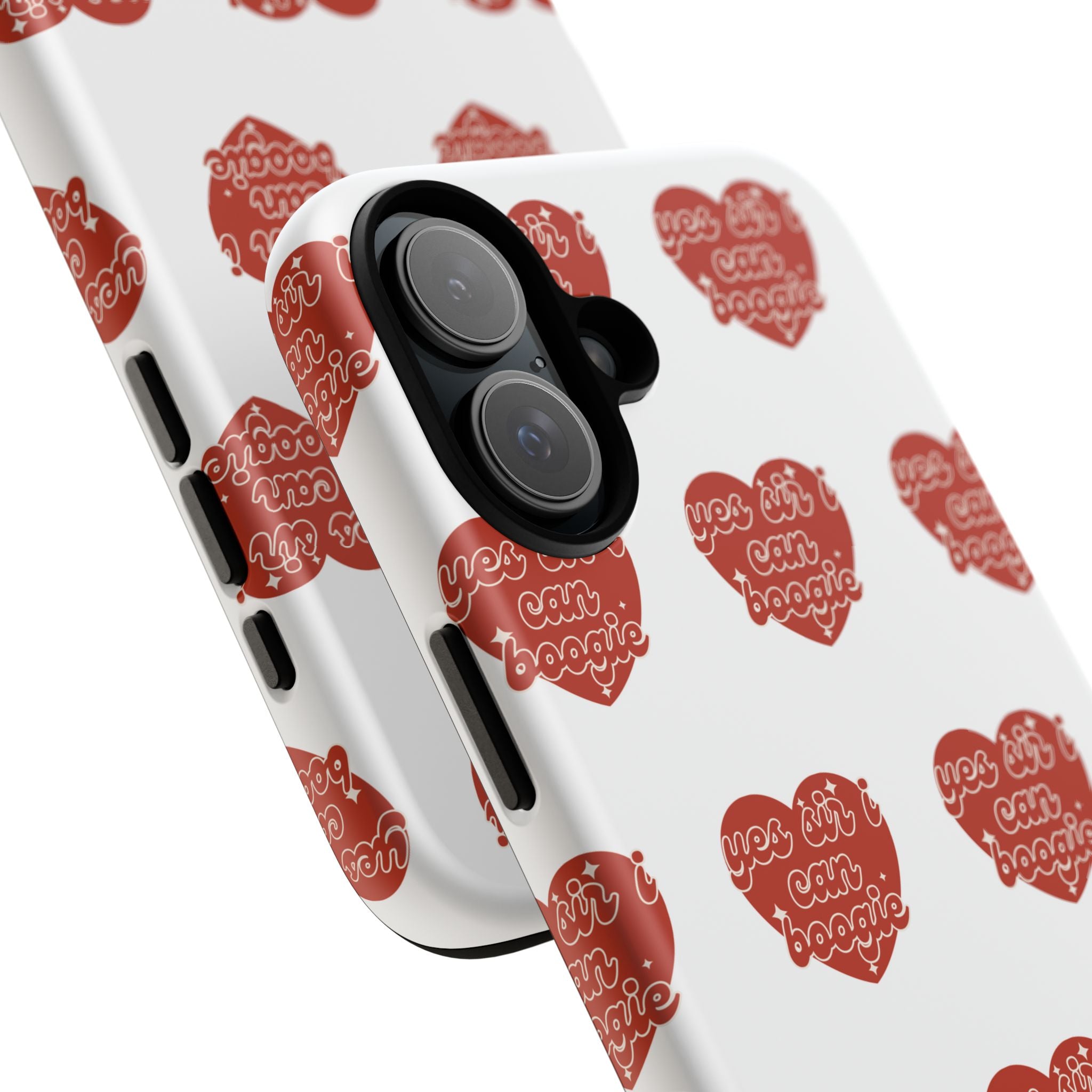 Yes Sir I Can Boogie heart pattern Phone Case | iPhone Samsung protective case