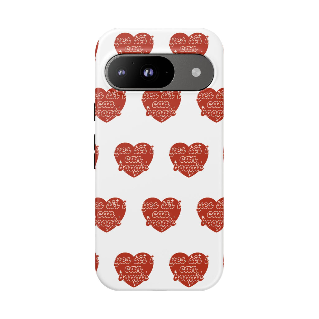 Yes Sir I Can Boogie heart pattern Phone Case | iPhone Samsung protective case