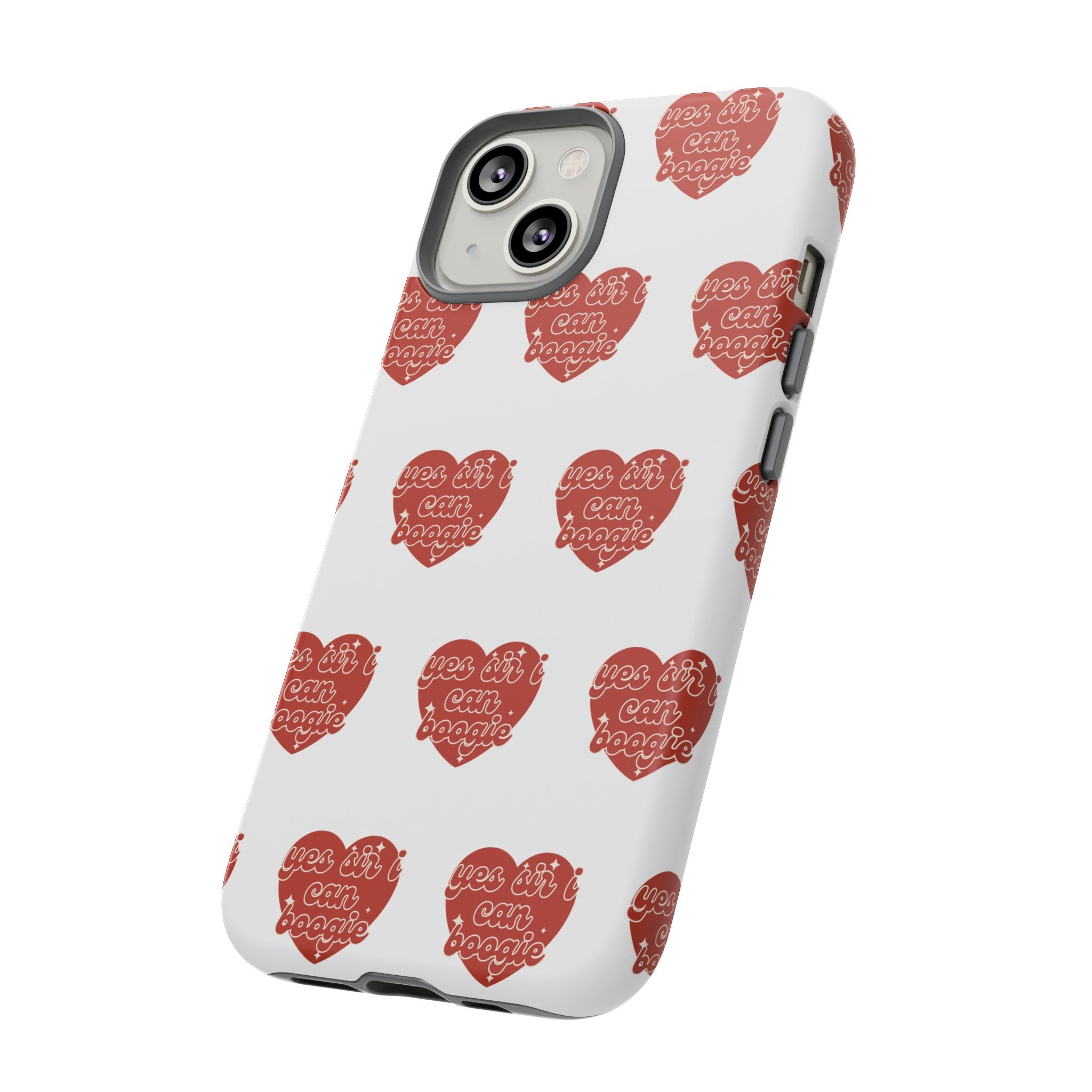 Yes Sir I Can Boogie heart pattern Phone Case | iPhone Samsung protective case