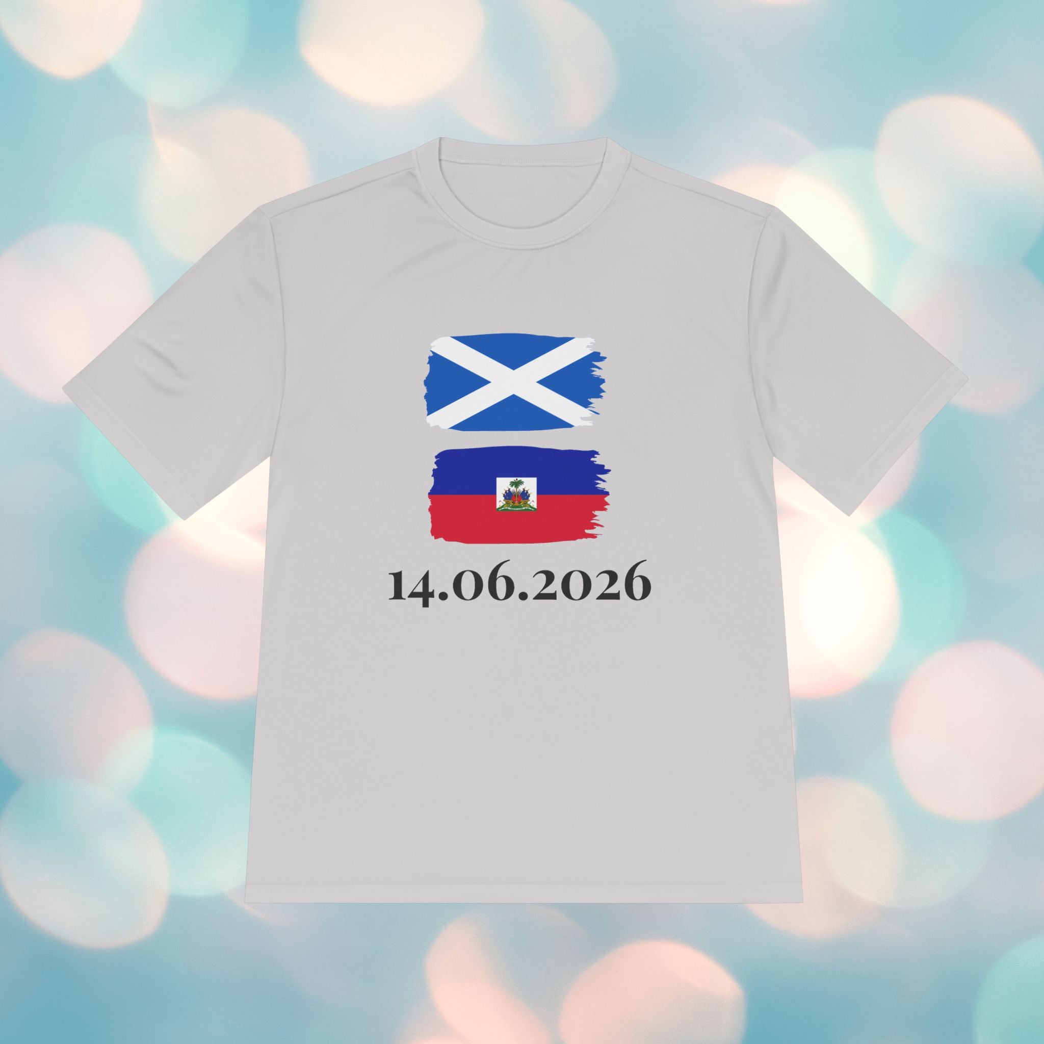 Scotland vs Haiti World Cup Tee — Match Date Comfy Soccer Shirt
