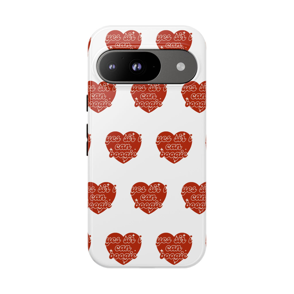 Yes Sir I Can Boogie heart pattern Phone Case | iPhone Samsung protective case