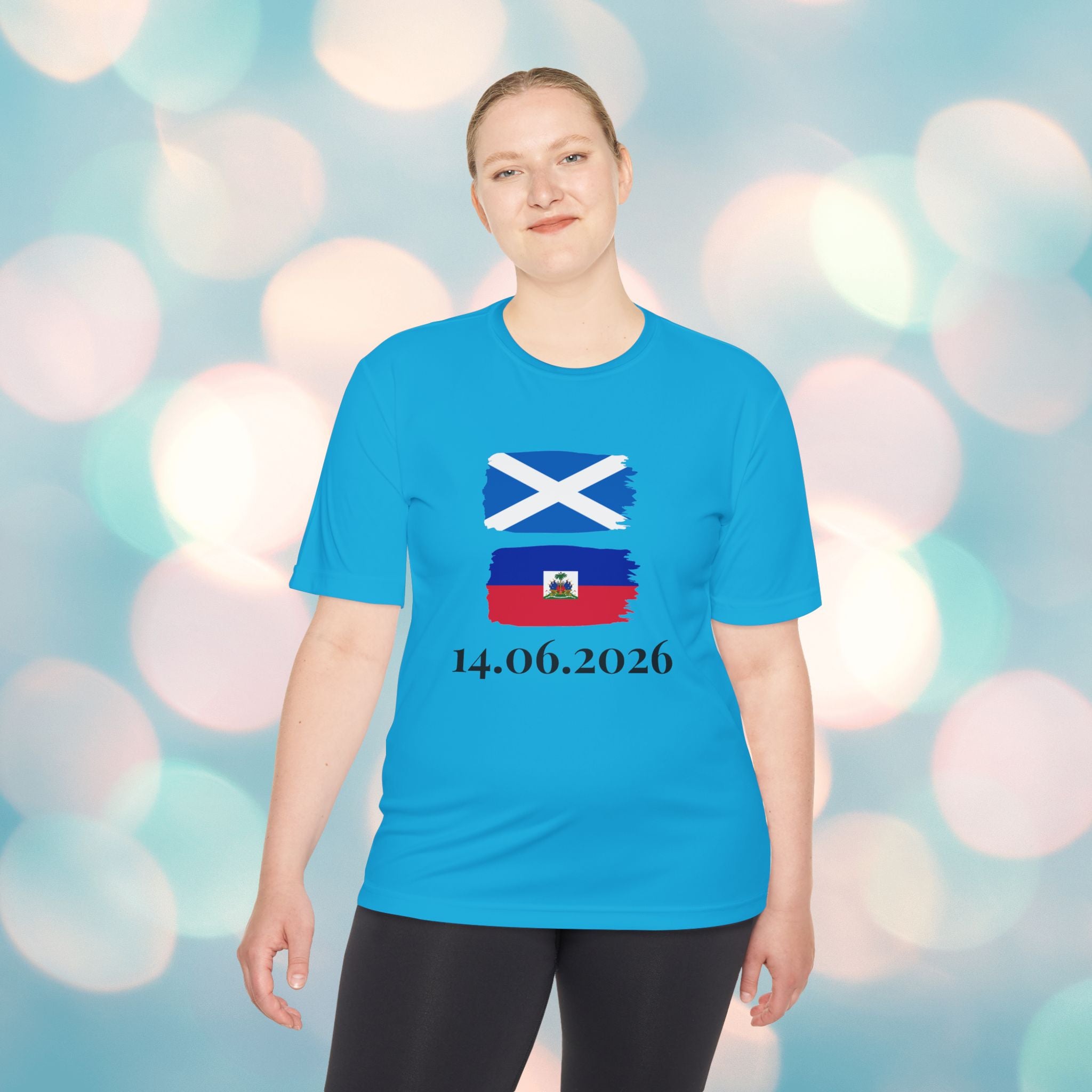 Scotland vs Haiti World Cup Tee — Match Date Comfy Soccer Shirt