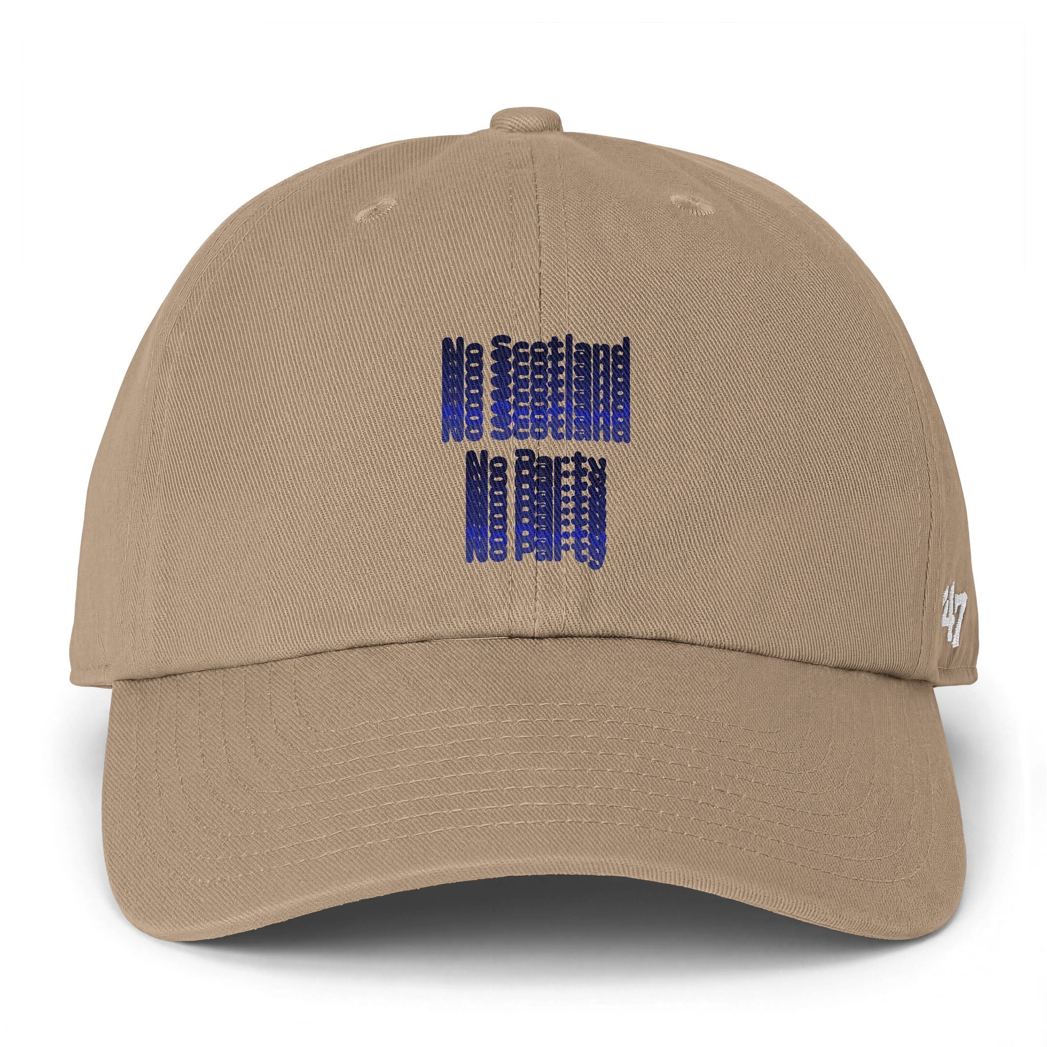 No Scotland No Party Baseball Cap | Clean Up Cap